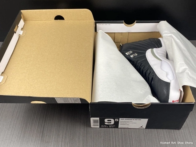 Kicked Out Shoe Store 130690-001 (2012) Retro Playoffs Air Jordan 12 0801